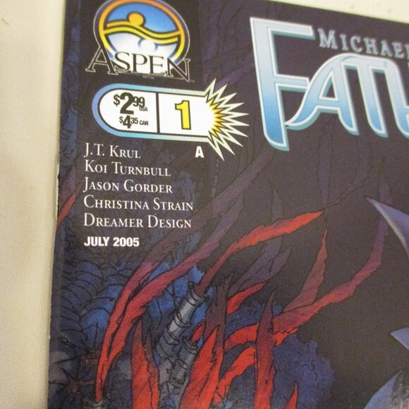 Fathom #1 Aspen Comic 1st Print Medium Black White Red Comic Book - Picture 2 of 4